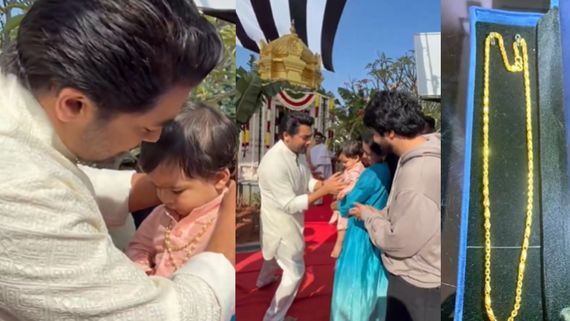 அந்த மனசு தான் சார் தங்கம்.. துணை நடிகரின் குழந்தைக்கு தங்க செயின் போட்ட சூர்யா.. வைரலாகும் வீடியோ!