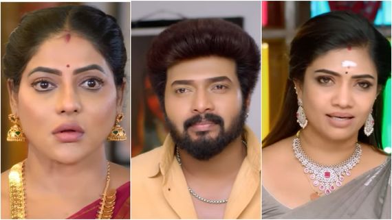 ரேவதியை வட்டமிடும் புது மாப்பிள்ளை.. சாமுண்டீஸ்வரியின் பிளான்.. கார்த்திகை தீபம்!