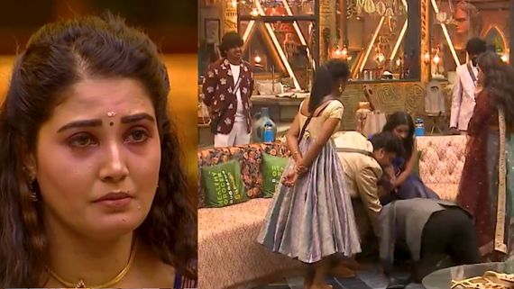 Bigg Boss: சான்ட்ரா காலில் விழுந்த கமருதீன்.. திமிரா பேசும் போது ஜாலியா இருந்ததா? விளாசும் ரசிகர்கள்