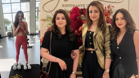 நயன்தாராவை மட்டுமல்ல இந்த சிம்பு பட நடிகையையும் சந்தித்த த்ரிஷா.. வெறித்தனமா வொர்க்கவுட் வேற!