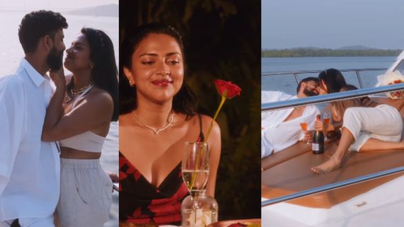 குழந்தையை விட்டுட்டு.. 2வது கணவருடன் சொகுசு படகில் லிப் லாக் கிஸ், சரக்கு என ஜாலி பண்ணும் அமலா பால்!