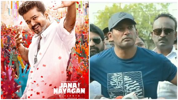 ஜனநாயகன் விவகாரம்.. சென்சாரில் இருக்கும் 4 பேர் சொல்வதை கேட்கணுமா?விஷால் பேட்டி!