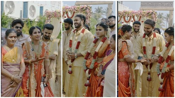 மைனா நந்தினி தம்பியின் திருமணம்.. சீர் வரிசை செய்து அசத்திய நடிகை.. தடபுடலாக நடந்த திருமணம்!