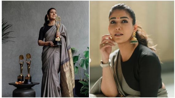 Nayanthara: விருதுடன் போஸ் கொடுத்த நயன்தாரா.. கட்டி இருந்த புடவையின் விலை எவ்வளவு தெரியுமா? 