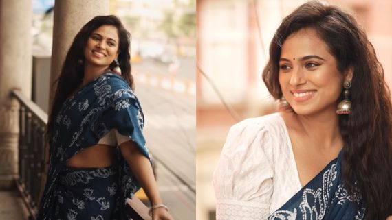 இடுப்பழகி ரம்யா பாண்டியனின் லேட்டஸ்ட் ட்ரீட்.. இணையத்தை அதிரவைக்கும் சேலை வீடியோ