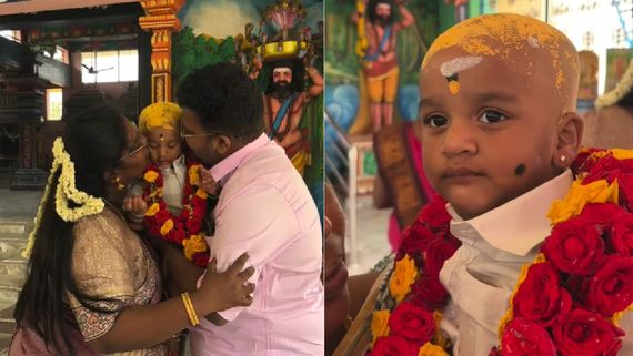 Indraja: மகனுக்கு மொட்டை அடித்து காது குத்திய இந்திரஜா.. கண் கலங்க வைத்த ரோபோ சங்கர் இல்லாத குறை.. வீடியோ