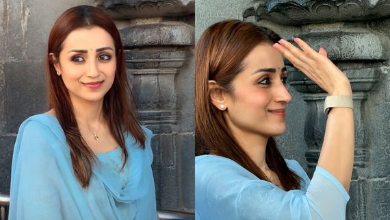 Trisha: மன அமைதிக்காக திருப்பதி சென்ற த்ரிஷா..திருப்பதி ஏழுமலையான் பாதத்தில் பக்தி மயமான வீடியோ!