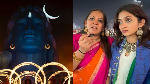 மகா சிவராத்திரி கொண்டாட்டம்.. ஈஷா யோகா மையத்தில் மகளுடன் அர்ச்சனா.. பரவசத்தின் உச்சத்தில் இருக்காங்க