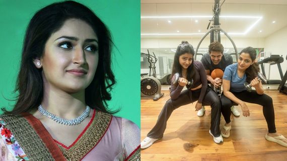 நடிகைகளுடன் ஜிம்மில் சேட்டை செய்த ஆர்யா.. சாயிஷாவிடம் போட்டுக்கொடுத்த சதீஷ்.. என்னங்க நடக்குது!