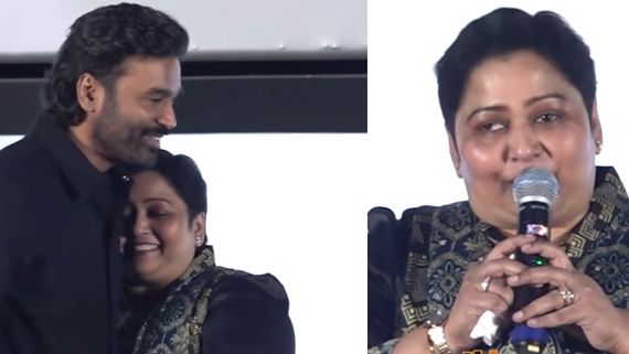  தனுஷைக் கட்டிப்பிடித்து அழுத கருணாஸ் மனைவி.. அடடே இந்த விஷயம் நல்லா இருக்கே!