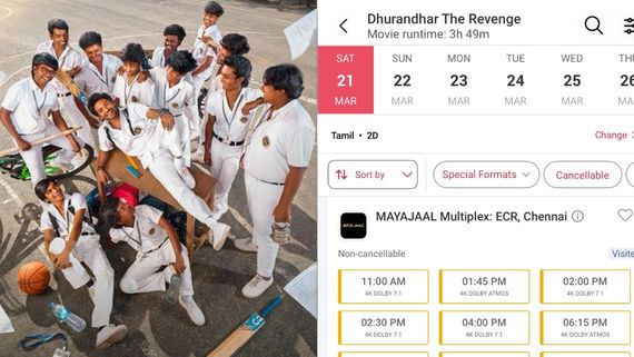 யூத் வசூலுக்கு வேட்டு வைக்குமா துரந்தர் 2?.. தமிழ் டப்பிங் வந்துடுச்சு.. தெறிக்கும் டிக்கெட் புக்கிங்!