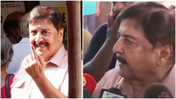 நீ குடிக்கிறியா? மக்களை குடிகாரர்களாக்கியது போதும்.. வாக்களித்த பின் சிவகுமார் பேட்டி!
