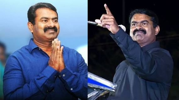 உதட்டோடு உதடு வைத்து முத்தம் கொடுத்த எல்ஐகே சீமான்.. என்ன இப்படி இறங்கிட்டாரு?