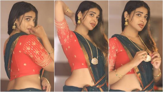  Dharsha Gupta: இடையே காட்டி சேட்டை செய்யும் தர்ஷா குப்தா.. தூக்கத்தை தொலைத்த ரசிகர்கள்