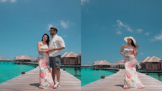 கணவருடன் ஹனிமூன் சென்ற ஜனனி.. கடற்கரையில் ஒய்யாரமாய் இருக்கும் ஜோடி.. கண்ணு பட போகுது