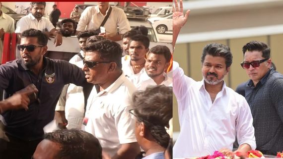 Vijay: எஸ்கேப் ஆன விஜய் பவுன்சர்.. விஜய்யை கேள்வி கேட்டதால் தாக்கப்பட்ட பத்திரிகையாளர்!