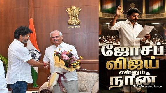 ஆளுநருடன் விஜய் சந்திப்பு.. ஜனநாயகன் தயாரிப்பாளரும் இருக்காரே.. தளபதி எப்போது முதலமைச்சராகிறார்?
