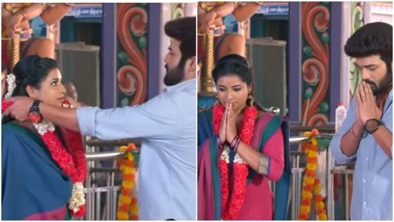 ரகசிய திருமண ப்ளான் ஃப்ளாப்.. ரேவதி கழுத்தில் மாலை போட்ட கார்த்திக்.. கார்த்திகை தீபம்!