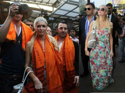 చిత్రాలు : సిద్ధి వినాయక టెంపుల్లో...హాలీవుడ్ బ్యూటీ