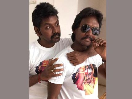 సోదరుడిని హీరోగా పరిచయం చేస్తున్న రాఘవ లారెన్స్ (ఫోటో)