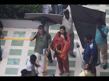 తమిళ హీరో  అజిత్‌కు గాయాలు...ఆస్పత్రికి తరలింపు