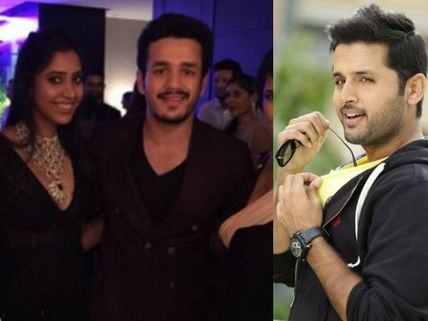 మ్యాటర్ లీక్: అఖిల్ కాబోయే భార్యకు.... నితిన్ లవ్ ఎఫైర్‌కు లింక్?