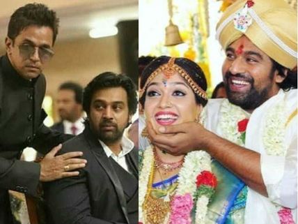  చిరంజీవీ సర్జా, మేఘన రాజ్‌ మళ్లీ పెళ్లి.. ఈ సారి అర్జున్‌ ఆశీస్సులతో (ఫొటోలు)