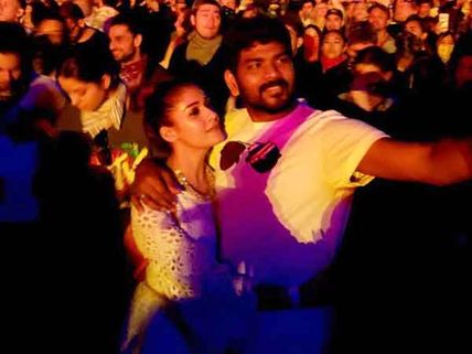 అమెరికాలో నయన్, విఘ్నేష్ డేటింగ్ జోష్.. సోషల్ మీడియాలో ఫోటోలు వైరల్