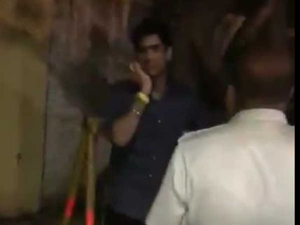 యాక్సిడెంట్: హీరో విక్రమ్ కొడుకు పరుగో పరుగు... వీడియో వైరల్!