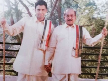  అరుదైన ఫోటో షేర్ చేసిన సుమంత్.. ఎన్టీఆర్ బయోపిక్‌లో ఏఎన్నార్ కోసం!