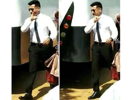 కెవి ఆనంద్ డైరెక్షన్‌లో సూర్య.. కొత్త లుక్ అదిరిందిగా!