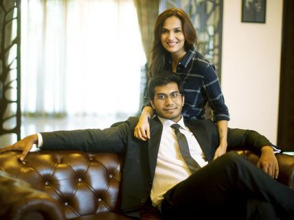 కాబోయే భర్తతో రజనీకాంత్ కూతురు సౌందర్య (వైరల్ పిక్)