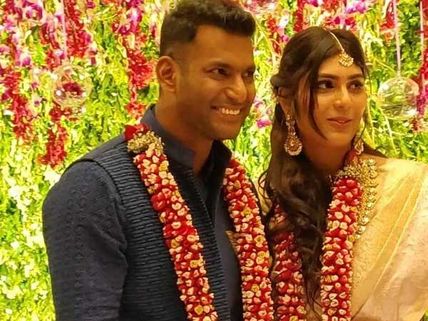 ఘనంగా విశాల్ ఎంగేజ్‌మెంట్.. ఆ భవనంలోనే పెళ్లి.. తేదీ ఎప్పుడంటే!