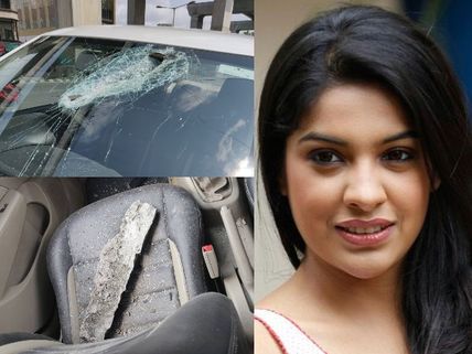 హీరోయిన్ కారుపై కూలిన మెట్రో పైకప్పు.. తృటిలో తప్పించుకొన్న అందాల భామ!