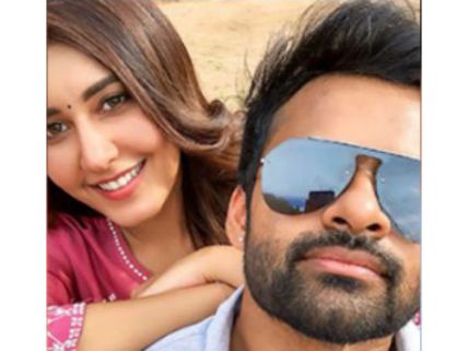 హీరోయిన్‌తో ఎంజాయ్ చేస్తున్న మెగా హీరో...