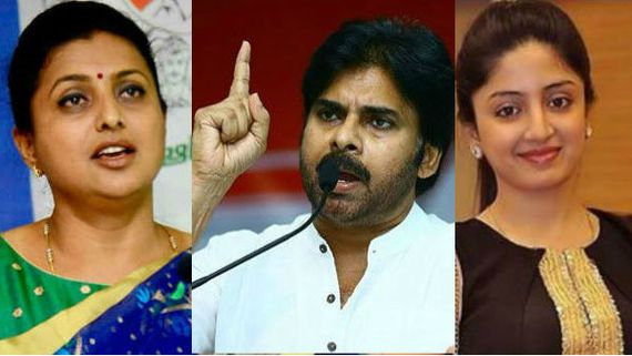 పవన్ కళ్యాణ్ గుండుపై రోజా క్లారిటీ.. ఆ విషయంపై పూనమ్ కౌర్ స్పందన