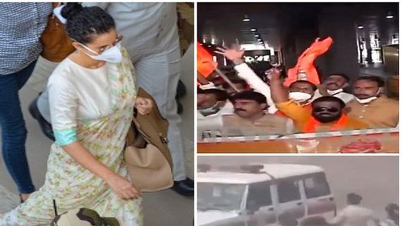 బ్రేకింగ్: ముంబైలో అడుగుపెట్టిన క్వీన్.. కంగనకు వై సెక్యూరిటీతోపాటు రక్షణగా మరో దళం