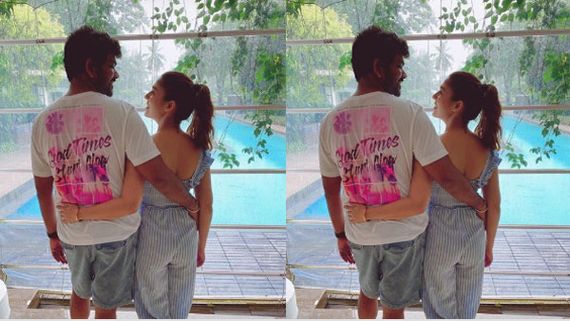 నయన్ నడుమును పట్టుకుని కళ్లల్లో కళ్లు పెట్టి.. గోవాలో ఎంజాయ్.. విఘ్నేష్ బర్త్ డే స్పెషల్ పిక్!!