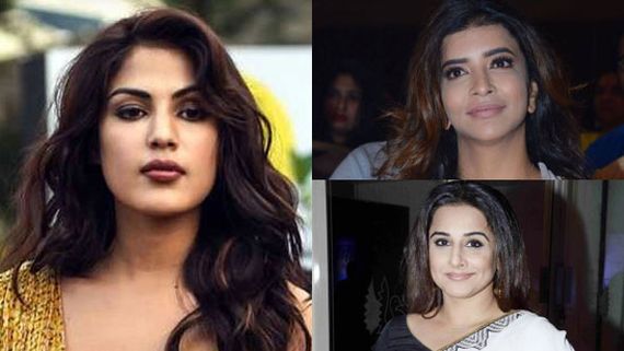 రియా చక్రవర్తిపై అంత క్రూరమైన దాడా? మీడియాపై మండిపడ్డ లక్ష్మీ మంచు, విద్యాబాలన్