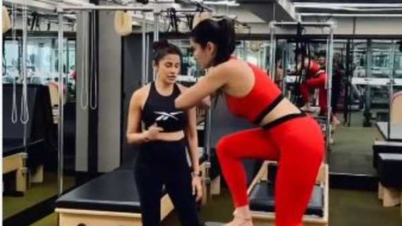 కత్రినా కైఫ్ వెరైటీ వర్కవుట్లు.. వీడియో వైరల్