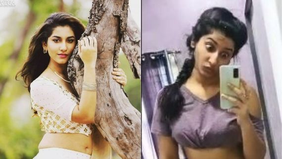 బెడ్ రూంలో అద్దం ముందు అలా.. కాక రేపుతోన్న విష్ణుప్రియ