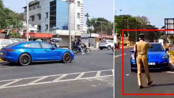 రాంగ్‌ రూట్‌లో వేగంగా డ్రైవింగ్.. దుల్కర్ సల్మాన్‌కు ట్రాఫిక్ కానిస్టేబుల్ షాక్!