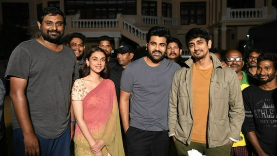 మహా సముద్రం సెట్స్‌లో సంబరాలు.. శర్వానంద్‌కు సర్ ప్రైజ్