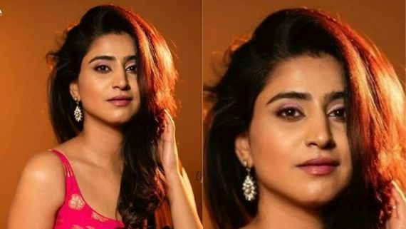 నల్ల చీరలో నడుము అందాల విందు.. పైటను తప్పిస్తూ యాంకర్ వర్షిణి రచ్చ