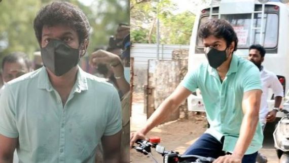 సైకిల్‌పై విజయ్.. నెటిజన్ల రియాక్షన్ వైరల్.. అసలు కారణం అదే అంటూ దళపతి