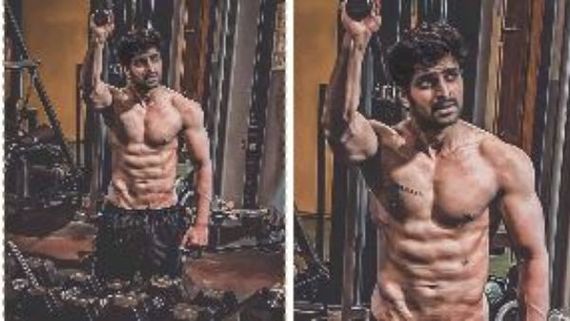  మరోసారి కండలు చూపించి షాక్ ఇచ్చిన నాగశౌర్య.. బాక్సాఫీస్ లాంటి బాడీ!