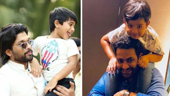 ఎన్టీఆర్, అల్లు అర్జున్ కుమారుల టాలీవుడ్ ఎంట్రీ: పాన్ ఇండియా మూవీ కోసం డైరెక్టర్ మాస్టర్ ప్లాన్