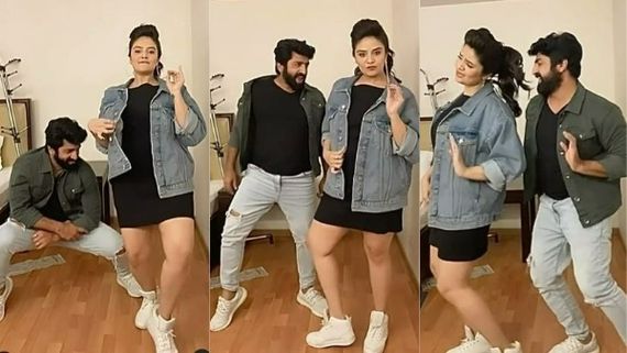 శ్రీముఖి ఊరమాస్.. స్టెప్పులతో అదరగొట్టిన శేఖర్ మాస్టర్.. వీడియో వైరల్