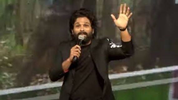 సెలబ్రిటీని చేస్తానని మాటిచ్చా.. నీకు మంచి అమ్మాయితో పెళ్లి.. పుష్ప పార్టీలో అల్లు అర్జున్ క్రేజీ స్పీచ్