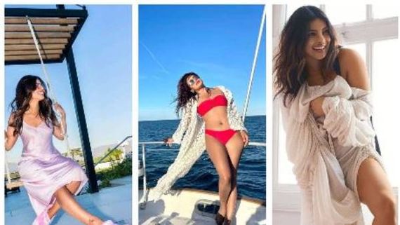  Priyanka Chopra బికినీలో శృంగార దేవతలా.. న్యూ ఇయర్ రచ్చ మామూలుగా లేదుగా